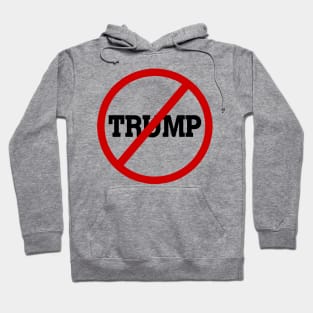 No Trump Impeach Trump Anti-Trump Democrat Protest Hoodie